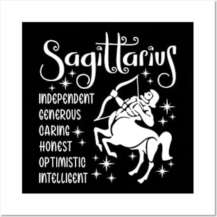 Zodiac Signs Sagittarius Posters and Art